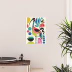 Mid Century Ibis Poster Gallery Image 2