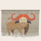 Whimsy Cape Buffalo II Wall Hanging Gallery Image 1