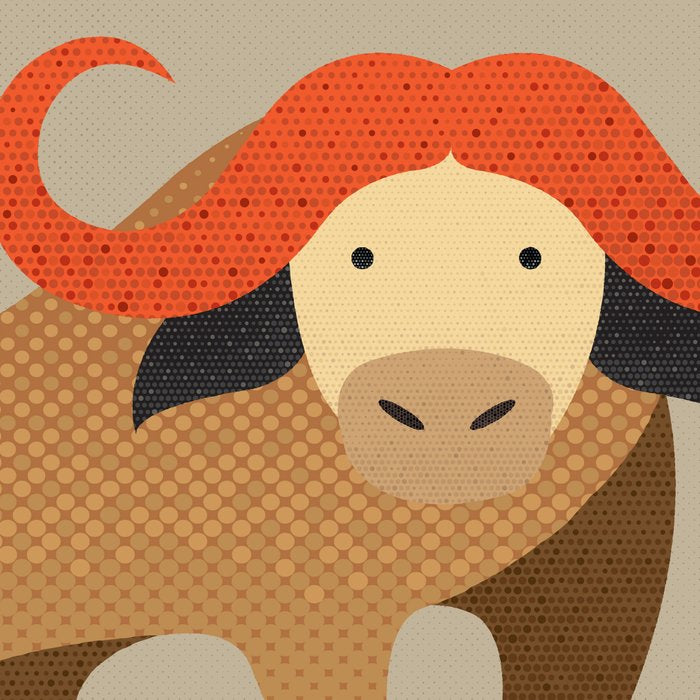 Whimsy Cape Buffalo II Coffee Mug Gallery Image 2