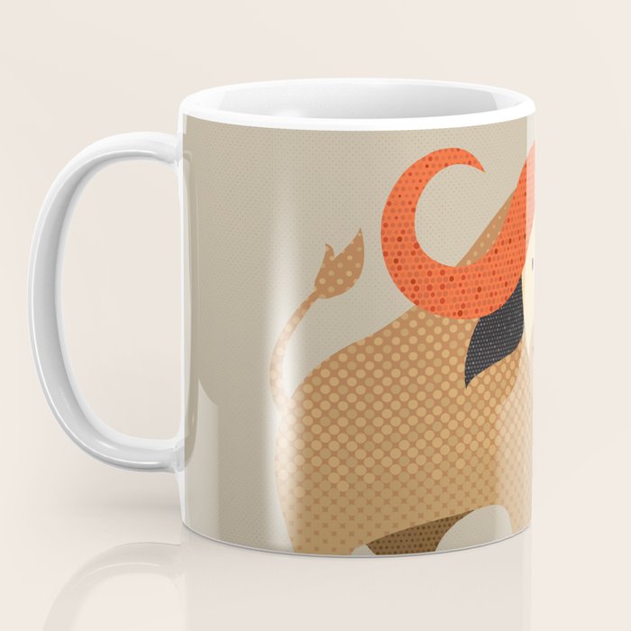 Whimsy Cape Buffalo II Coffee Mug Gallery Image 3