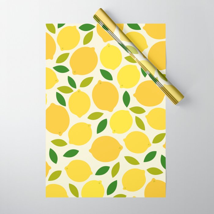 Lemon Wrapping Paper