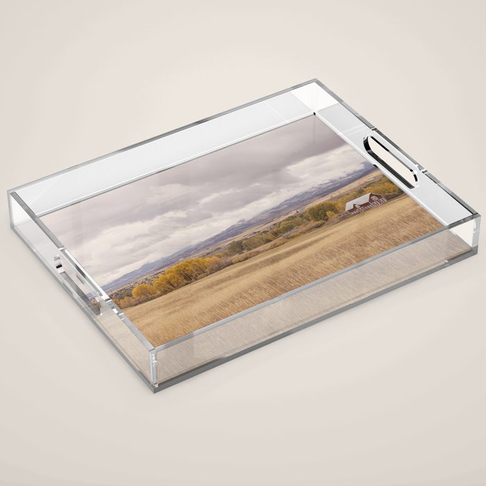 Autumn in Montana | Montana Photography Acrylic Tray Gallery Image 1