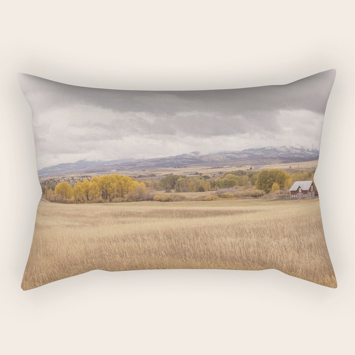 Autumn in Montana | Montana Photography Rectangular Pillow Gallery Image 1