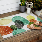 Cactus watercolor Outdoor Rug Gallery Image 2