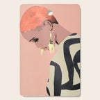 Girl Portrait 29 Cutting Board Gallery Image 1