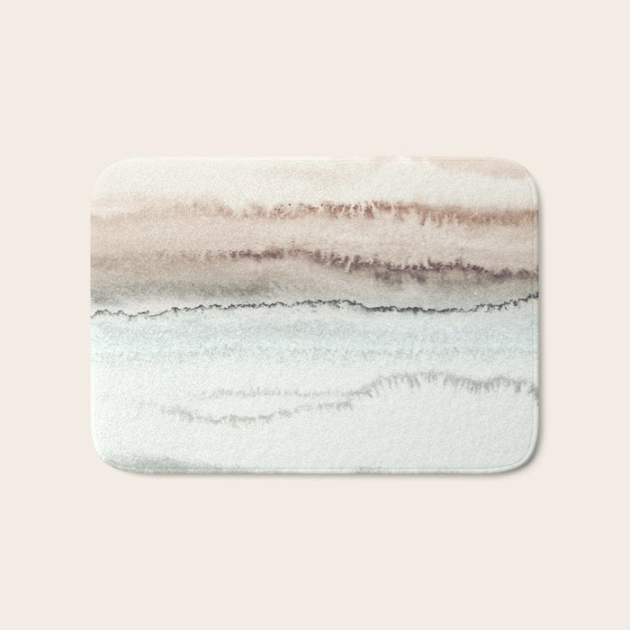 WITHIN THE TIDES NATURAL THREE by Monika Strigel Bath Mat Gallery Image 1