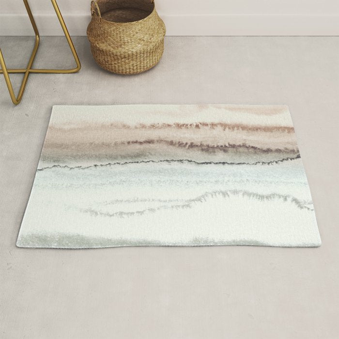 WITHIN THE TIDES NATURAL THREE by Monika Strigel Rug Gallery Image 1