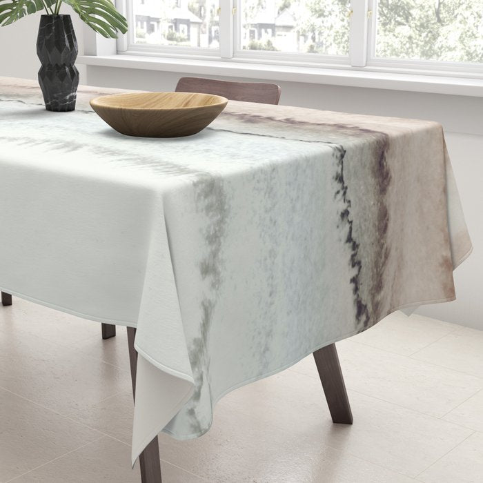 WITHIN THE TIDES NATURAL THREE by Monika Strigel Tablecloth Gallery Image 3