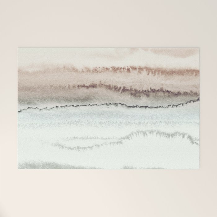 WITHIN THE TIDES NATURAL THREE by Monika Strigel Welcome Mat Gallery Image 1