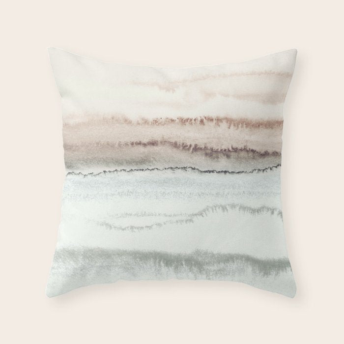 WITHIN THE TIDES NATURAL THREE by Monika Strigel Throw Pillow Gallery Image 6