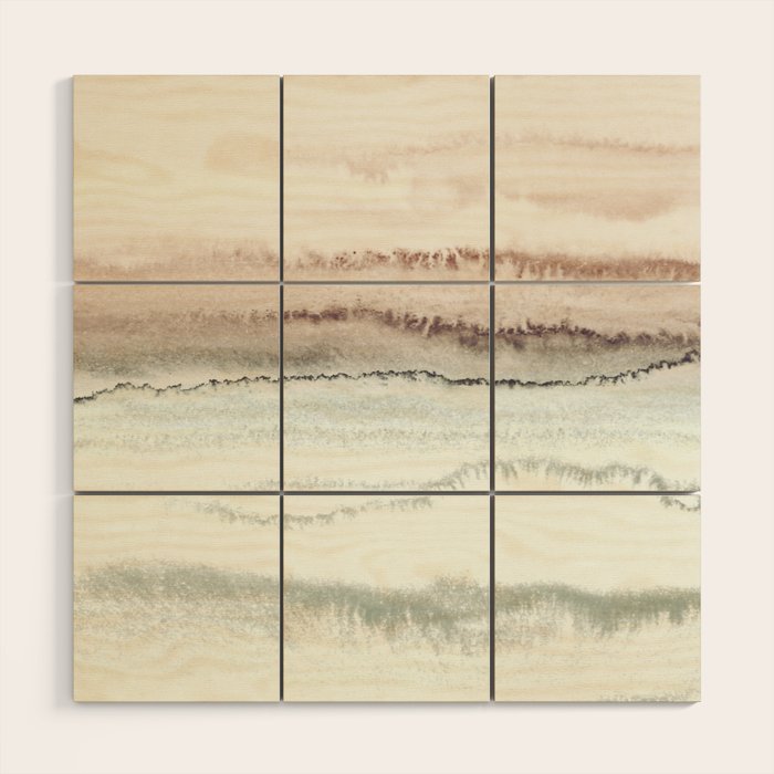 WITHIN THE TIDES NATURAL THREE by Monika Strigel Wood Wall Art Gallery Image 1