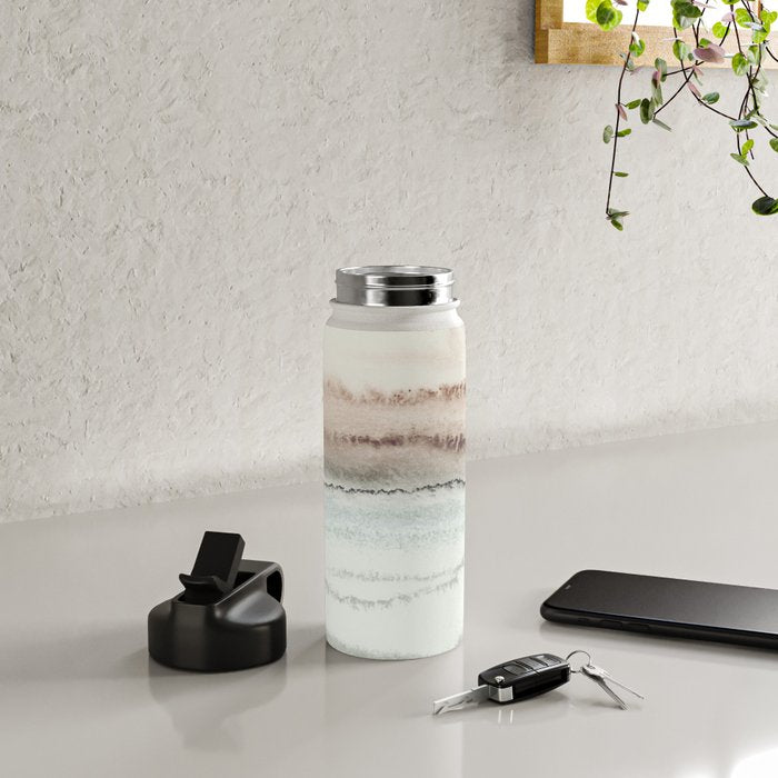 WITHIN THE TIDES NATURAL THREE by Monika Strigel Water Bottle Gallery Image 4