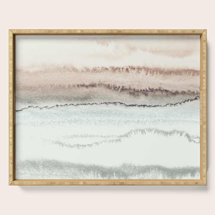 WITHIN THE TIDES NATURAL THREE by Monika Strigel Serving Tray Gallery Image 1