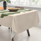 Cat and Plant 60 Tablecloth Gallery Image 3