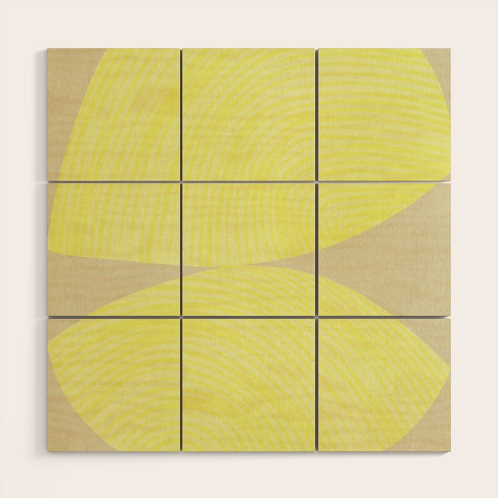 Abstract M08 Wood Wall Art