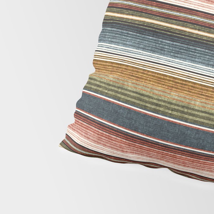 serape southwest stripe - earth tones Pillow Sham Gallery Image 4
