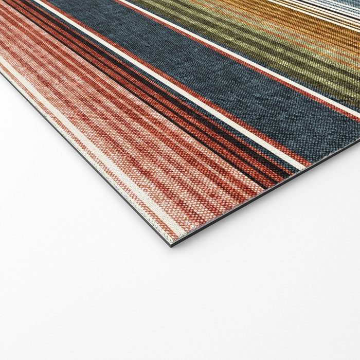 serape southwest stripe - earth tones Welcome Mat Gallery Image 2