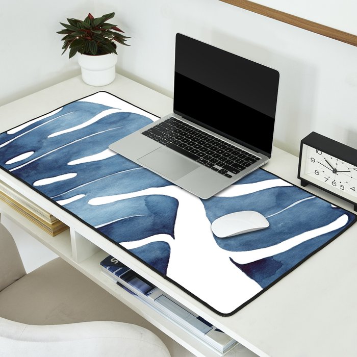 Blue Botanicals No. 2 Desk Mat Gallery Image 2