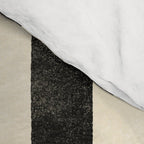 Cabana Stripe - black & cream Comforter Gallery Image 4