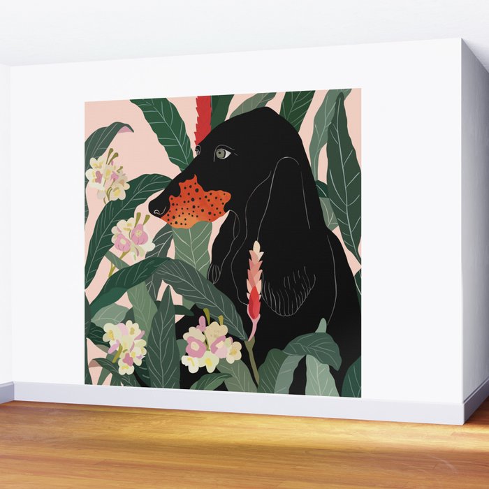 Hidden in the Greenery Wall Mural Gallery Image 2