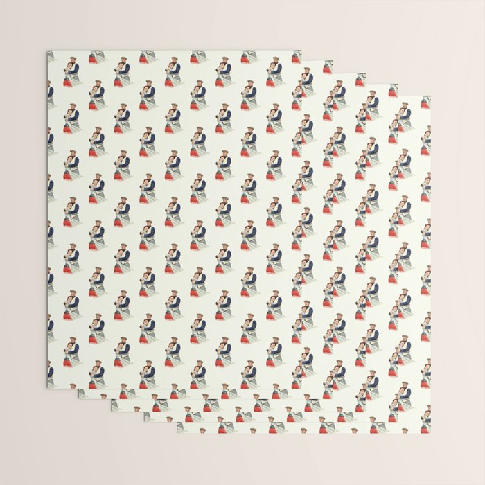 The Quiet Man - Watercolor Wrapping Paper Gallery Image 3