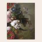 Vintage Floral Still Life Painting Notebook Gallery Image 4