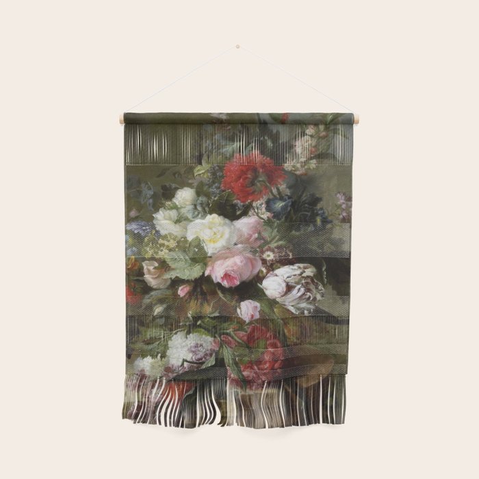 Vintage Floral Still Life Painting Wall Hanging Gallery Image 1