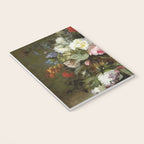 Vintage Floral Still Life Painting Notebook Gallery Image 3