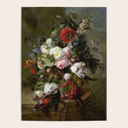 Vintage Floral Still Life Painting Poster Gallery Image 4