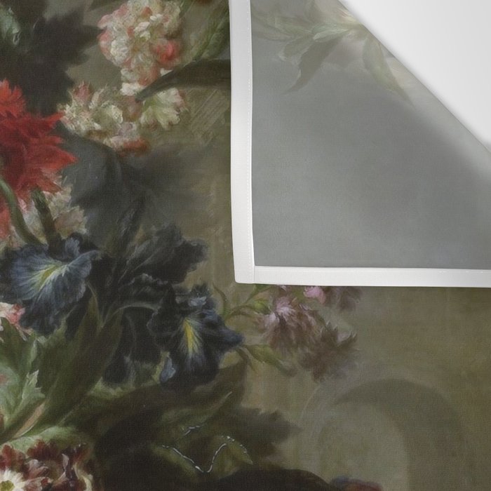 Vintage Floral Still Life Painting Wall Tapestry Gallery Image 3