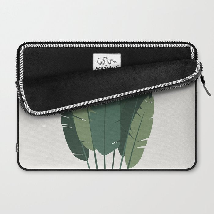 Cat and Plant 18 Laptop Sleeve Gallery Image 2