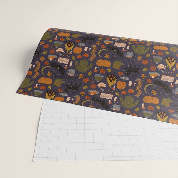 Autumn Nights Wrapping Paper Gallery Image 2