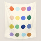 Color samples Wall Tapestry Gallery Image 4