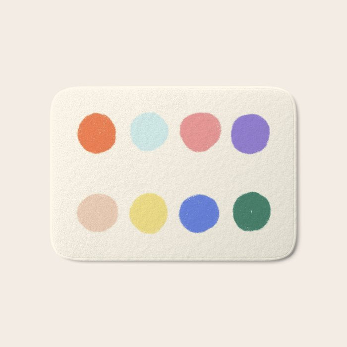 Color samples Bath Mat Gallery Image 1