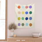 Color samples Wall Tapestry Gallery Image 2