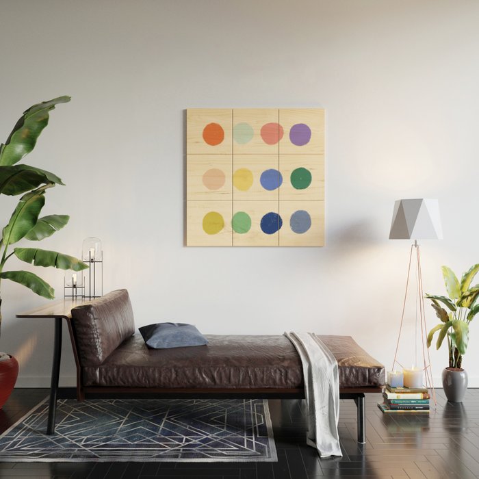 Color samples Wood Wall Art Gallery Image 2