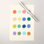 Color samples Wrapping Paper Gallery Image 1