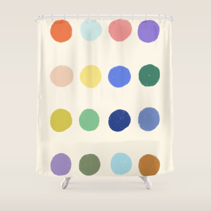 Color samples Shower Curtain Gallery Image 1