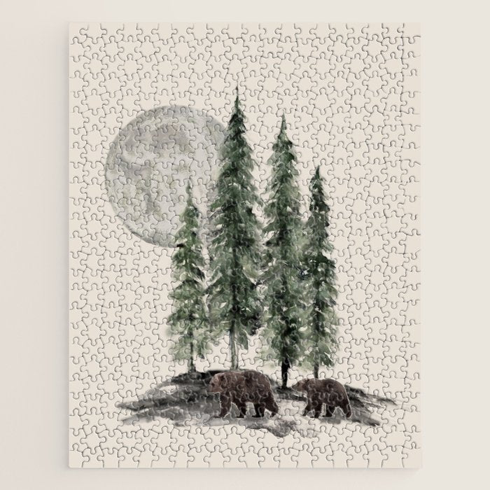 Full Moon Rising Jigsaw Puzzle Gallery Image 1