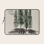 Full Moon Rising Laptop Sleeve Gallery Image 1