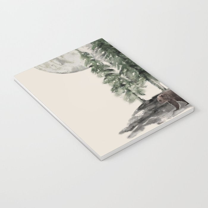Full Moon Rising Notebook Gallery Image 3