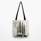 Full Moon Rising Tote Bag Gallery Image 2