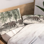 Full Moon Rising Pillow Sham Gallery Image 2