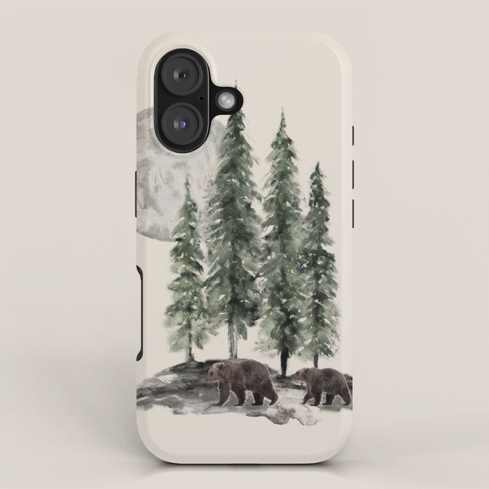 Full Moon Rising iPhone Case Gallery Image 1