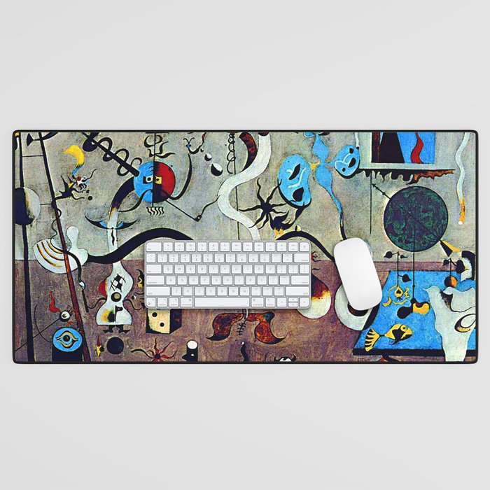 Joan Miro The Harlequin's Carnival Desk Mat Gallery Image 1