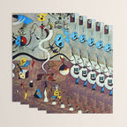 Joan Miro The Harlequin's Carnival Wrapping Paper Gallery Image 3