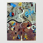 Joan Miro The Harlequin's Carnival Poster Gallery Image 4