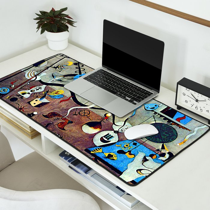 Joan Miro The Harlequin's Carnival Desk Mat Gallery Image 2