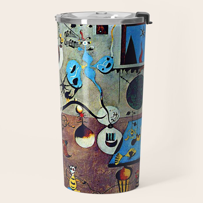 Joan Miro The Harlequin's Carnival Travel Mug Gallery Image 2