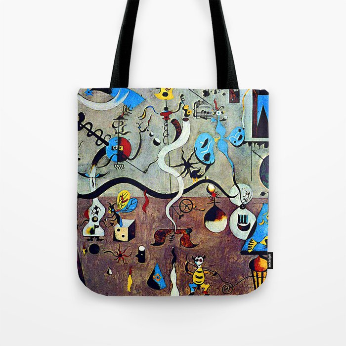Joan Miro The Harlequin's Carnival Tote Bag Gallery Image 1